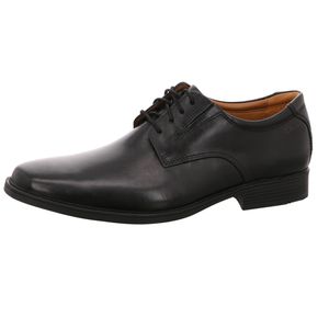 Clarks Tilden Plain čierna kožená pánska elegantná obuv 41