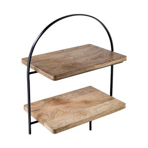 BUTLERS MANGO DAYS Etagere 2-stufig Höhe 45cm