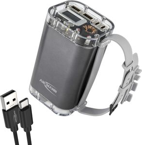 ANSMANN Wasserfeste Powerbank mit einer starken Kapazität von 40.000 mAh, 100W