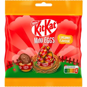 KitKat Mini Eggs Caramel Eier mit Knusperwaffel Karamellfüllung 90g