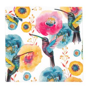 Serweta Papierserviette HUMMINGBIRD 20 Stk. 33x33 cm HOMLA