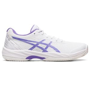 Asics Tennisschuh Padel Gel Game 9 Clay / OC Damen Weiß Lila