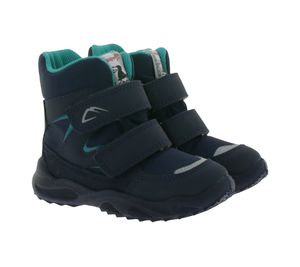 superfit Kinder Winter-Schuhe robuste Boots mit Goretex 1-009221-8000 Dunkelblau, Größe:20