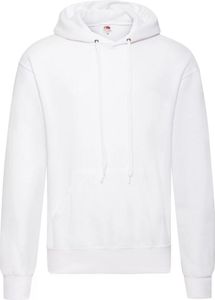 Fruit Of The Loom Herren Kapuzenpullover / Hoodie / Kapuzensweater BC366 (XL) (Weiß) Fruit Of The Loom Herren Kapuzenpullover / Hoodie / Kapuzensweater BC366 (XL) (Weiß)