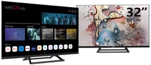 32" rahmenloser HD Smart TV JTCS32H39322FLW, webOS, Triple Tuner