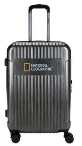 National Geographic Komfort Reise Trolley Koffer Schwarz 67 cm Bowatex