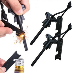 2x Feuerstarter Feuerstein tragbare  Magnesium Feuerstab Feuerstahl