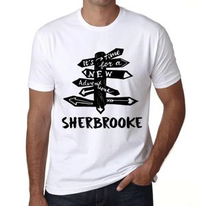 Herren Grafik T-Shirt Es ist Zeit für ein neues Abenteuer in Sherbrooke – It’s Time For A New Adventure In Sherbrooke – Öko-Verantwortlich Vintage