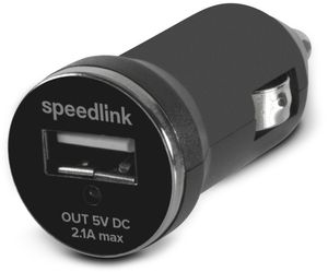 SPEEDLINK SL 690300 BK USB-Ladeadapter Schwarz