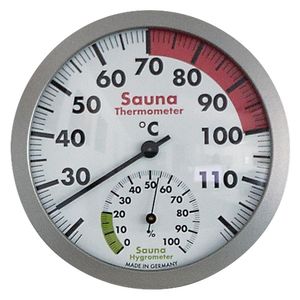 Finnsa Sauna-Thermometer/Hygrometer 120 mm