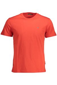 NAPAPIJRI tričko pánské textilní červené SF14612 - Velikost: 2XL