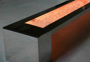 JV Möbel Moderner LED Tisch