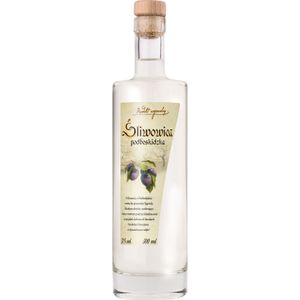 Œliwowica Podbeskidzka (slivovice, slivovice) 0,5L | Ochucená vodka, švestková vodka |500 ml | 72% alkoholu | Mundivie | nápad na dárek | 18+