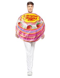 Lollipop-Kostüm für Erwachsene Chupa Chups bunt