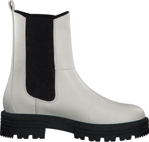 s.Oliver Buty damskie Chelsea Boot Ankle Boot Profiled Sole Platform 5-25411-39, Rozmiar:40 EU, Kolor:Biały
