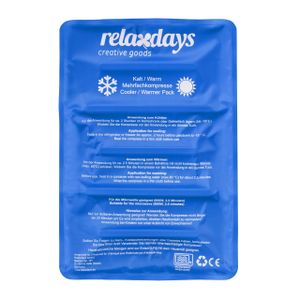 relaxdays Großes Kühlpad in Blau