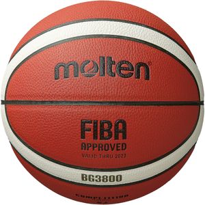 molten BG3800 indoor outdoor Basketball FIBA Synthetik Leder GMX BGMX, Ballgröße:6
