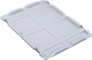 allit 456791 allit pokrywa na zawiasach ProfiPlus EuroBox Lid S 400, szary