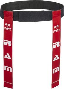 RAM Rugby - Tag belt Set - Komplettset mit Gürtel und Tags - Large - Rot