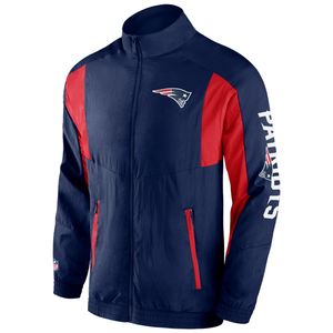 New England Patriots Foundation Crinkle Track Jacket - XL