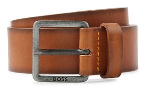 BOSS Jeeko Sz40 Leather Belt W100 Medium Brown