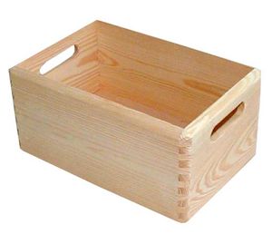 Stapelbox Holz Gr. S 30 x 20 x 13,5 cm (L x B x H)