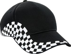 Beechfield Uni Baseballkappe Grand Prix RW221 (Einheitsgröße) (Schwarz) Beechfield Uni Baseballkappe Grand Prix RW221 (Einheitsgröße) (Schwarz)