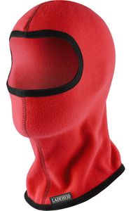 Ladeheid Kinder Jugend Mädchen Microfleece Sturmhaube Skimaske LA-203(Rot,One Size)