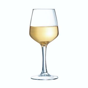 Arcoroc ARC C3571 Linéal Weißweinkelch, Weinglas, 190ml, Glas, transparent, 6 Stück