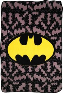 DC Comics Batman warme Fleecedecke leichte Kuscheldecke 120x150 cm