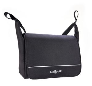 Daliya® Wickeltasche Mamabag Tasche Organizer für  Bambimo Kinderwagen oder Universal (Schwarz)