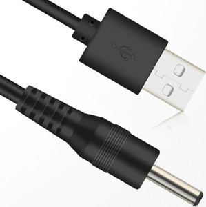 80cm nabíjací kábel USB zástrčka na 5V DC dutá zástrčka 5,5 x 2,5 mm univerzálny napájací kábel konvertor zásuvky kábel router jack napájanie Retoo