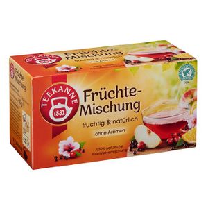 Teekanne Früchte Mischung Früchtetee fruchtig und natürlich 60g