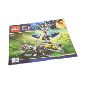 1x Lego Bauanleitung Heft 2 Legends of Chima Großes Adlernest 70011