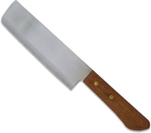 [ #172 ] KIWI Thailand Kochmesser mit Holzgriff 28cm / Messer