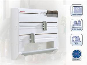 Leifheit Wand-Rollenhalter Parat Plus Weiß 25723
