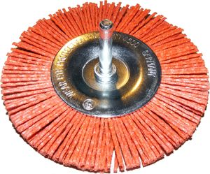 Nylonbürste / Rundbürste / Schleifbürste, Größe:Ø 75 mm