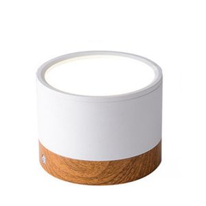 LED-Aufbau-Downlight-Deckenstrahler,moderne Mini-Kabinett-Deckenleuchte,nordische runde Decken-Downlights-Akzentlampen(Weiß weiß）