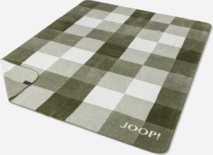 JOOP! Plaid Mesh mit Zierstich Größe 150x200cm Farbe Grün