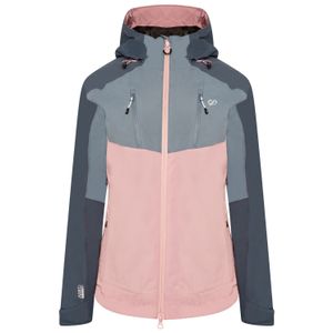 Dare 2B - "Diverse II" Jacke, wasserfest für Damen RG6796 (42 DE) (Puderrosa/Graublau)