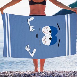 Funny Towelie Big Lounger Strandtuch Reise-Badetücher für Erwachsene 75*150cm