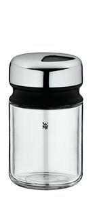 WMF Depot Universalstreuer 100ml, mit Aromadeckel, Gewürzglas grobes Streubild, Glas, Cromargan Edelstahl, spülmaschinengeeignet