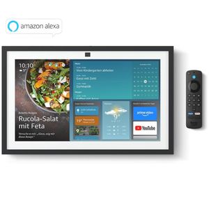 Amazon Echo Show 15 + Fernbedienung (Neueste Generation) | 15,6-Zoll-Smart-Display in Full HD | Fire TV und Alexa
