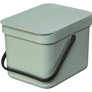 Brabantia Sort & Go Waste Recycle Bin 6L. Jadeitowa zieleń