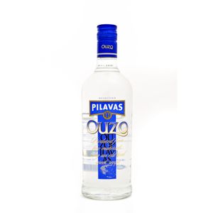 Ouzo Pilavas mildes und weiches Aroma mit süßlichen Abgang 700ml