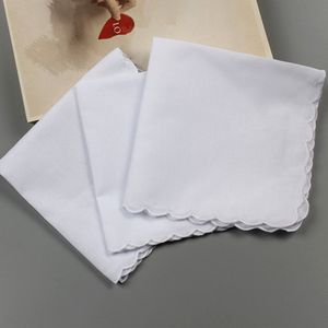 Bavlnené vreckovky biele
