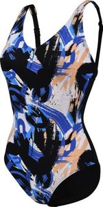 Arena Bodylift Pamela Lightcross C-Cup Einteiliger Badeanzug Damen schwarz blau beige Gr 40