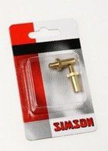Simson Französisch-Adapter / Dunlop Gold 2 Stück