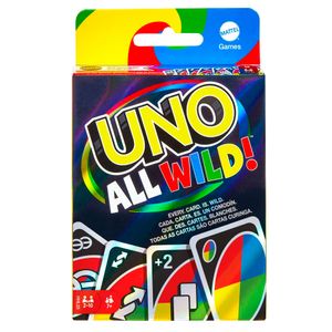 Mattel Games UNO All Wild Card Game Family Game HHL33 -  /