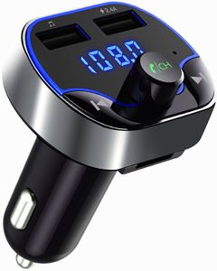 SENCOR SWM 4545 BT/MP3 FM modulátor do auta, Bluetooth, USB, MP3, WMA, FLAC, WAV a Handsfree, 2x USB, vstup pro microSD karty, vestavěný mikrofon, ovládání hlasitosti